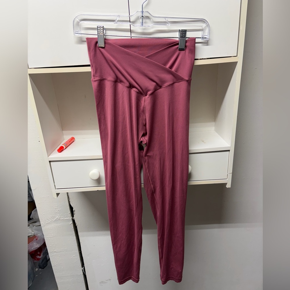 Aerie real me crossover high rise 7/8 leggings